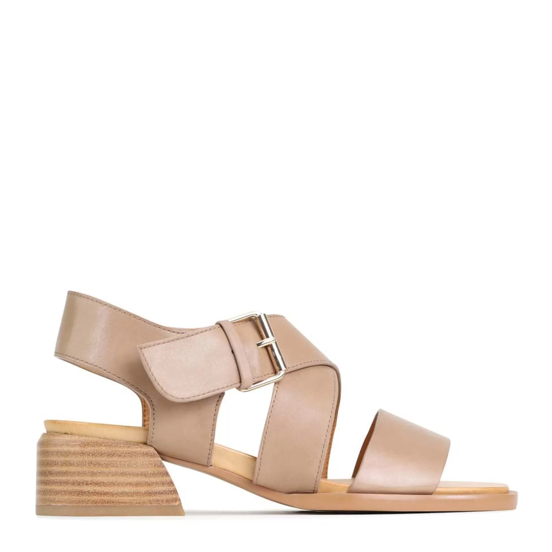 Shop EOS Footwear ELLI ANKLE STRAP SANDALS LEATHER