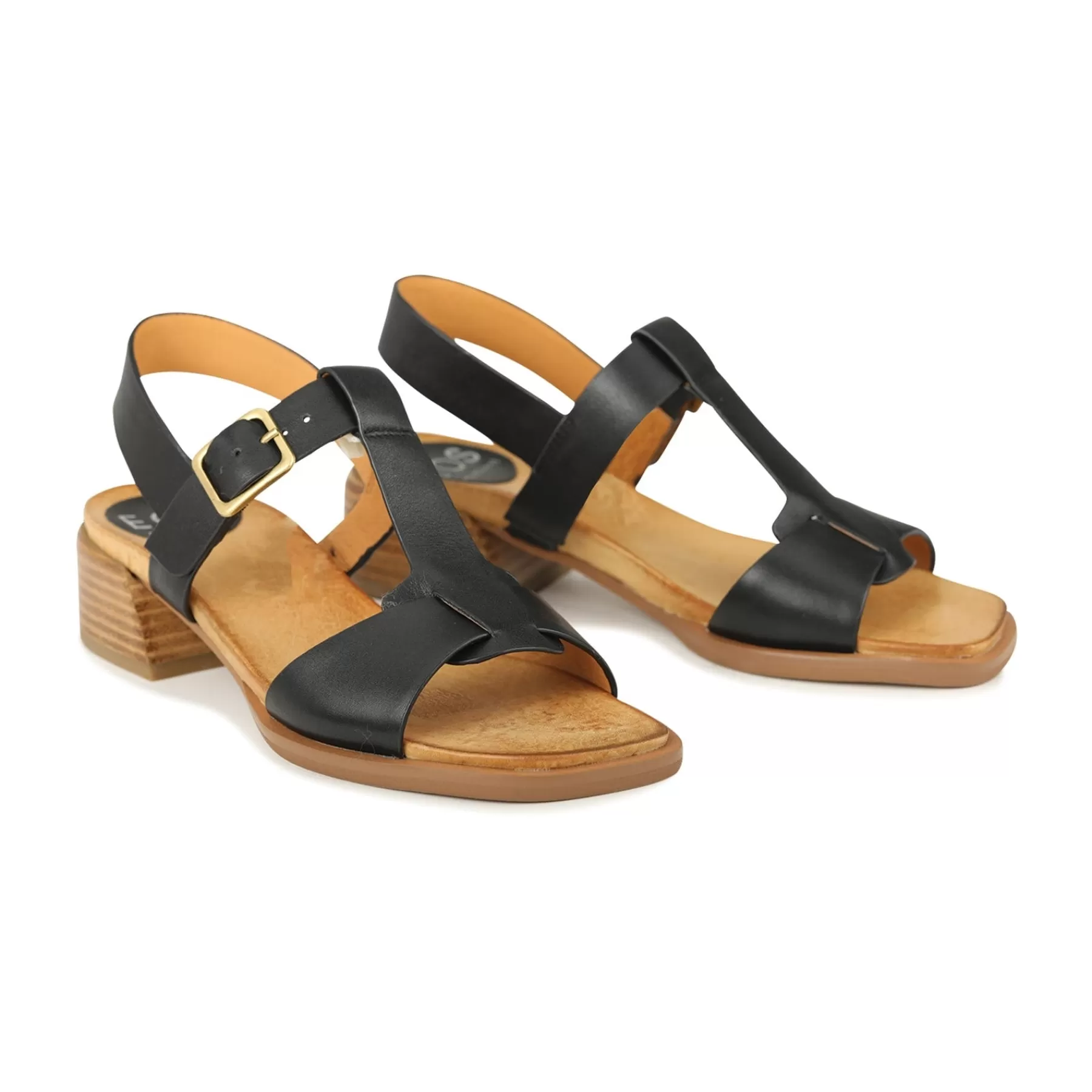 Discount EOS Footwear ELLIA SLING-BACK HEEL SANDALS LEATHER