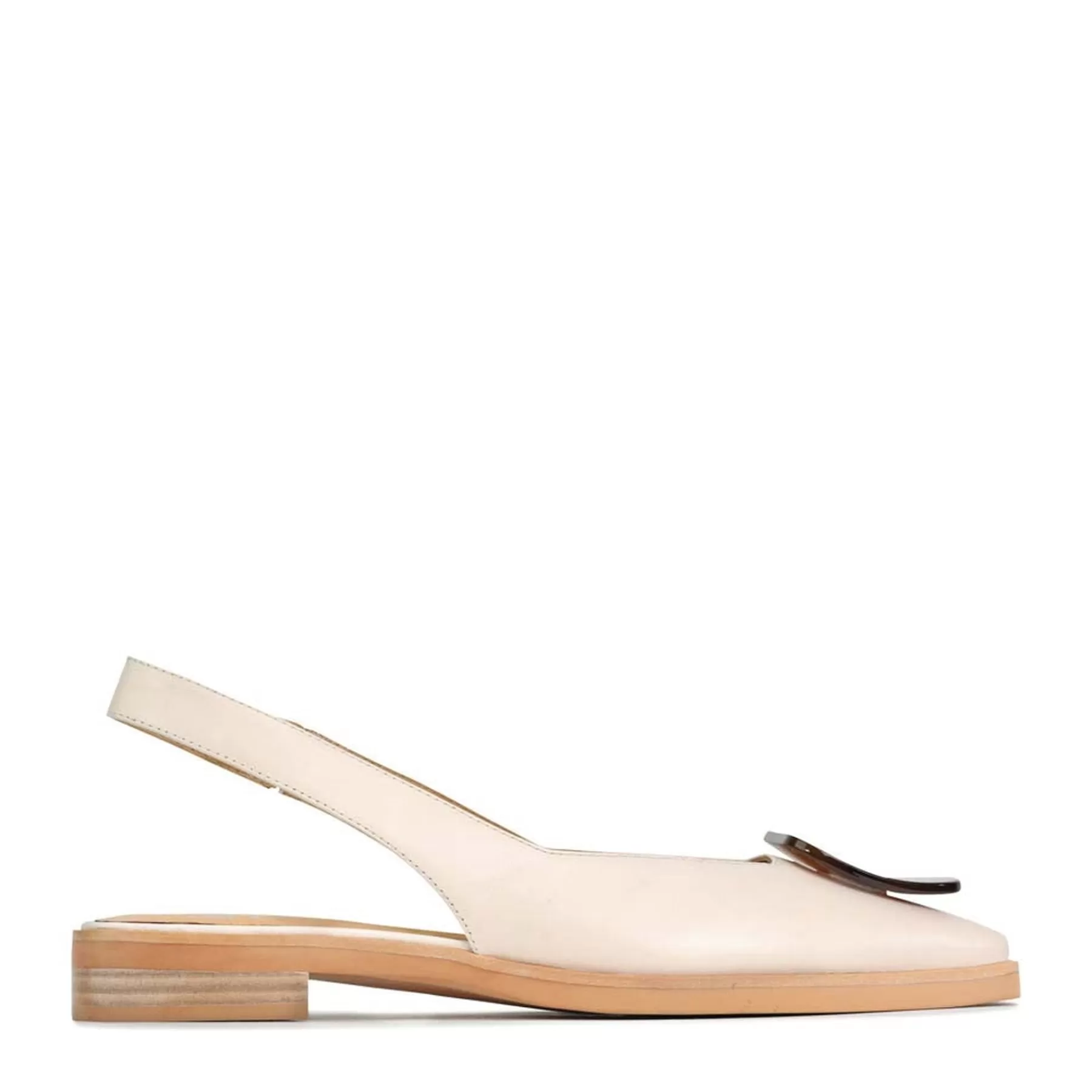 Fashion EOS Footwear ESSY SLING-BACK FLATS LEATHER