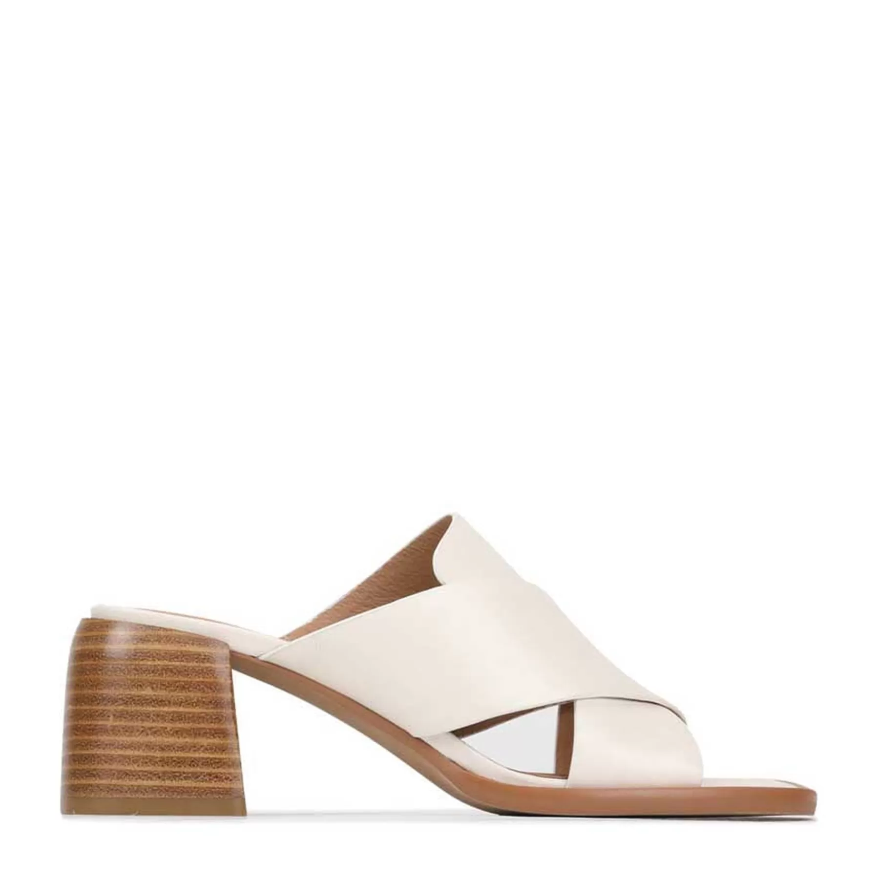 Outlet EOS Footwear ISO LEATHER BLOCK HEEL SANDALS