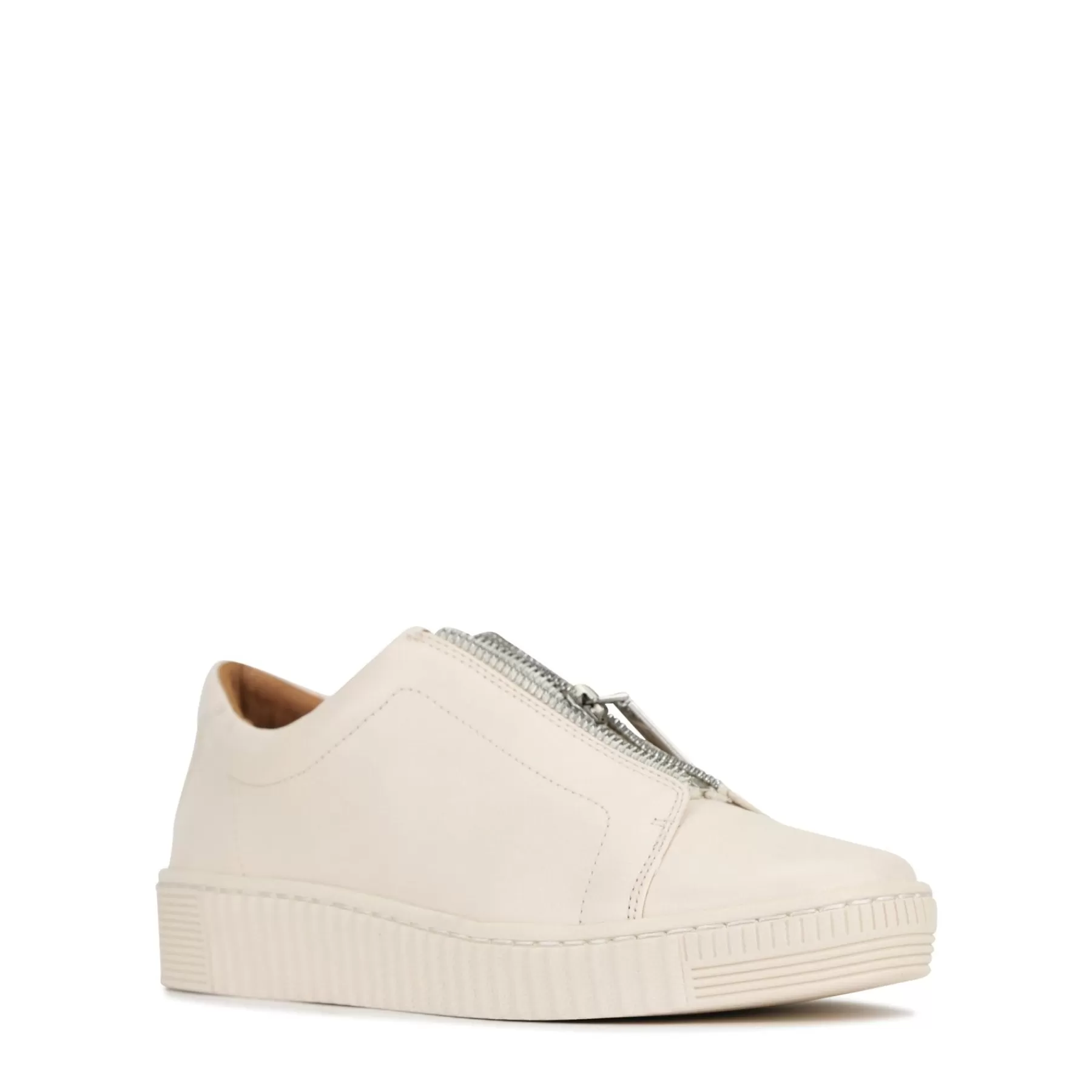 Shop EOS Footwear JOYA CHUNKY ZIPPER SNEAKERS LEATHER