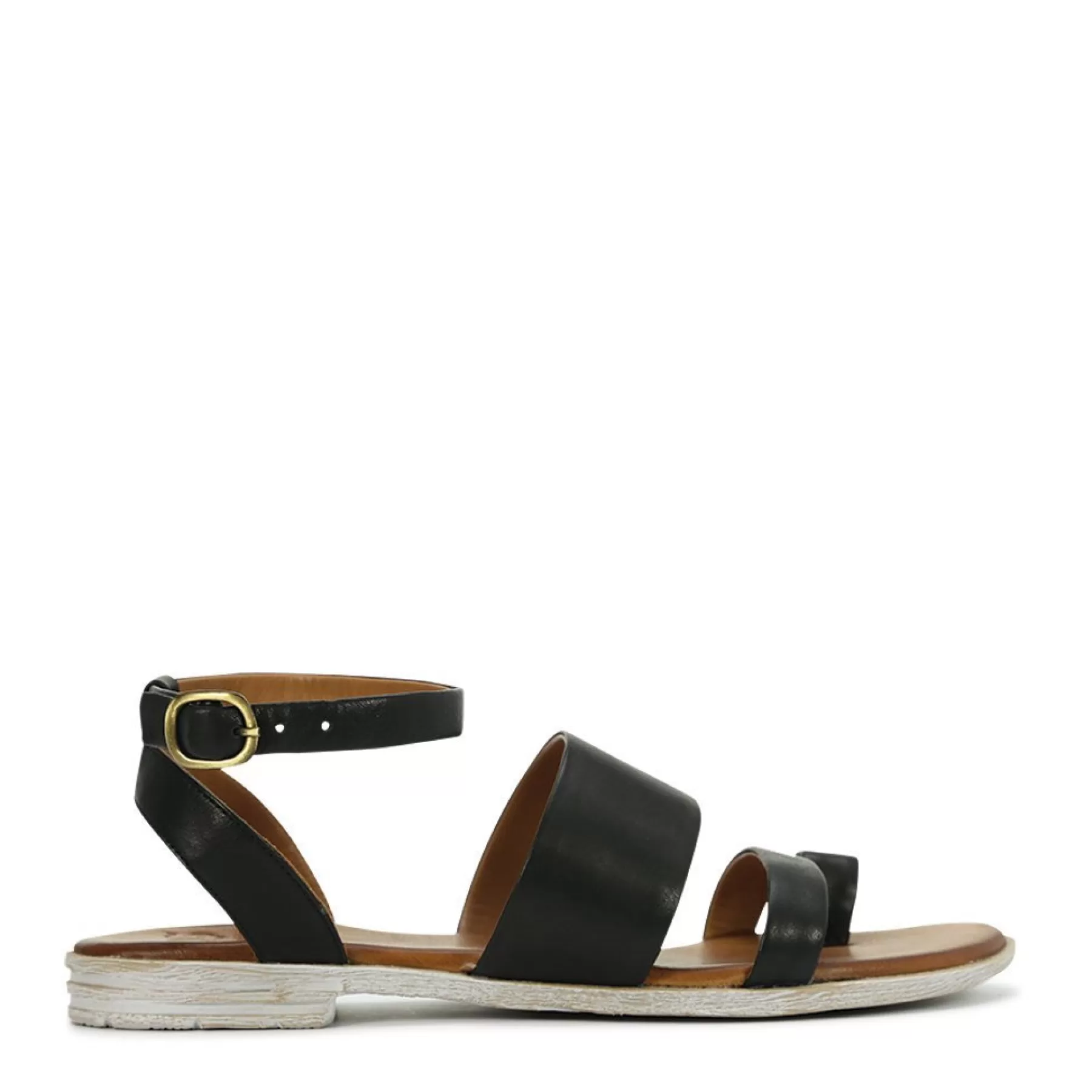 Cheap EOS Footwear LOUI LEATHER ANKLE STRAP SANDALS