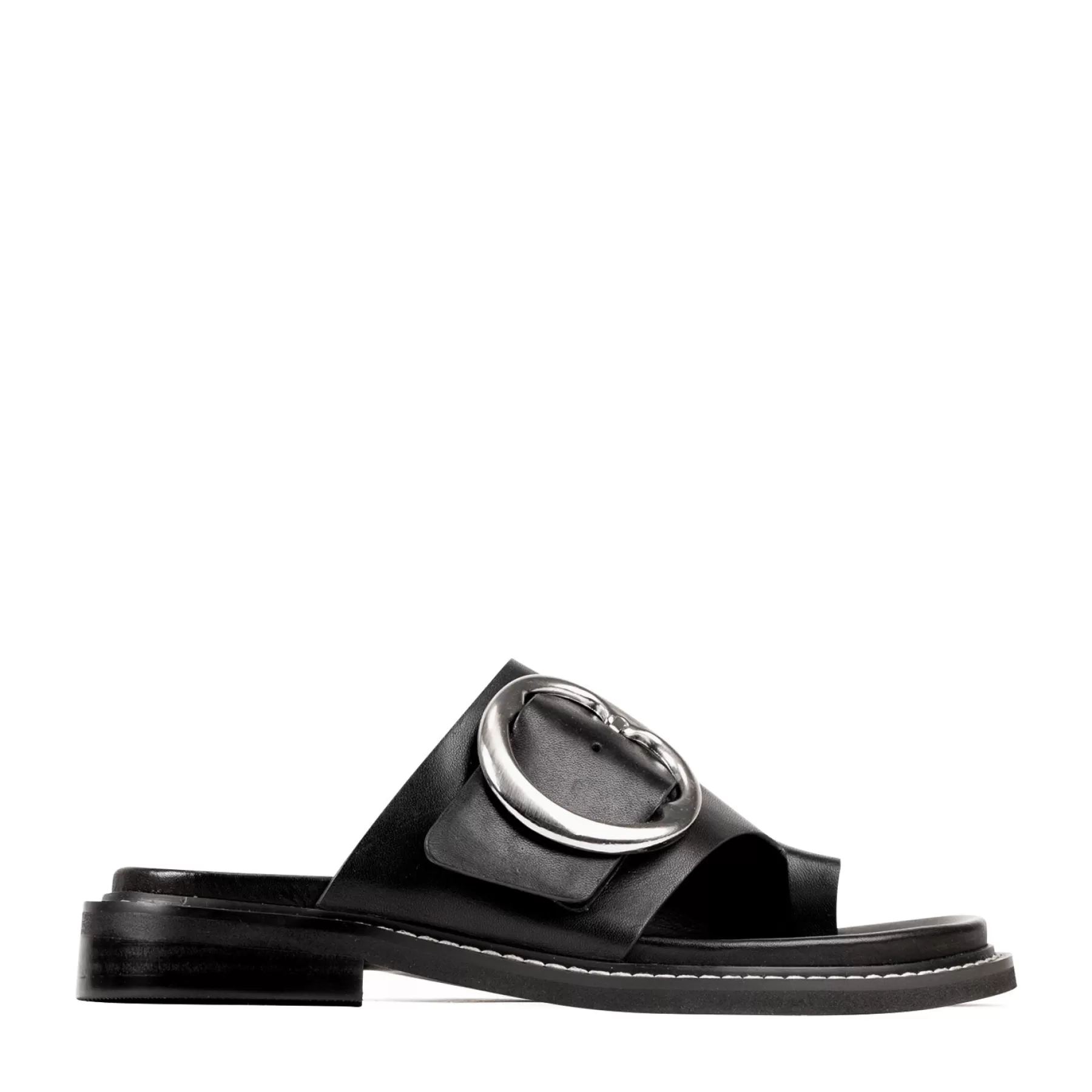 Best Sale EOS Footwear ORN LEATHER SLIDE SANDALS