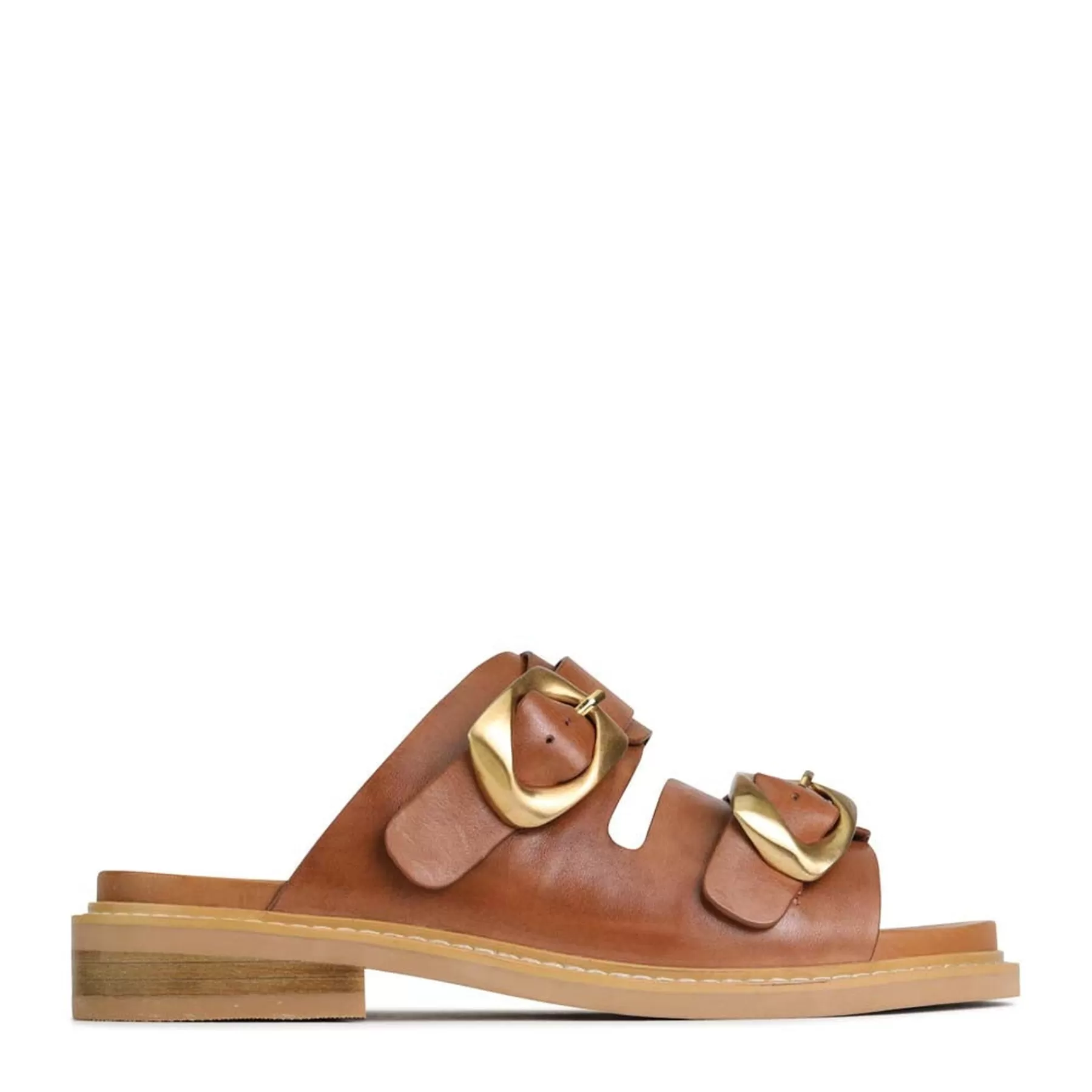 Best EOS Footwear ORNATE SLIDE SANDALS LEATHER