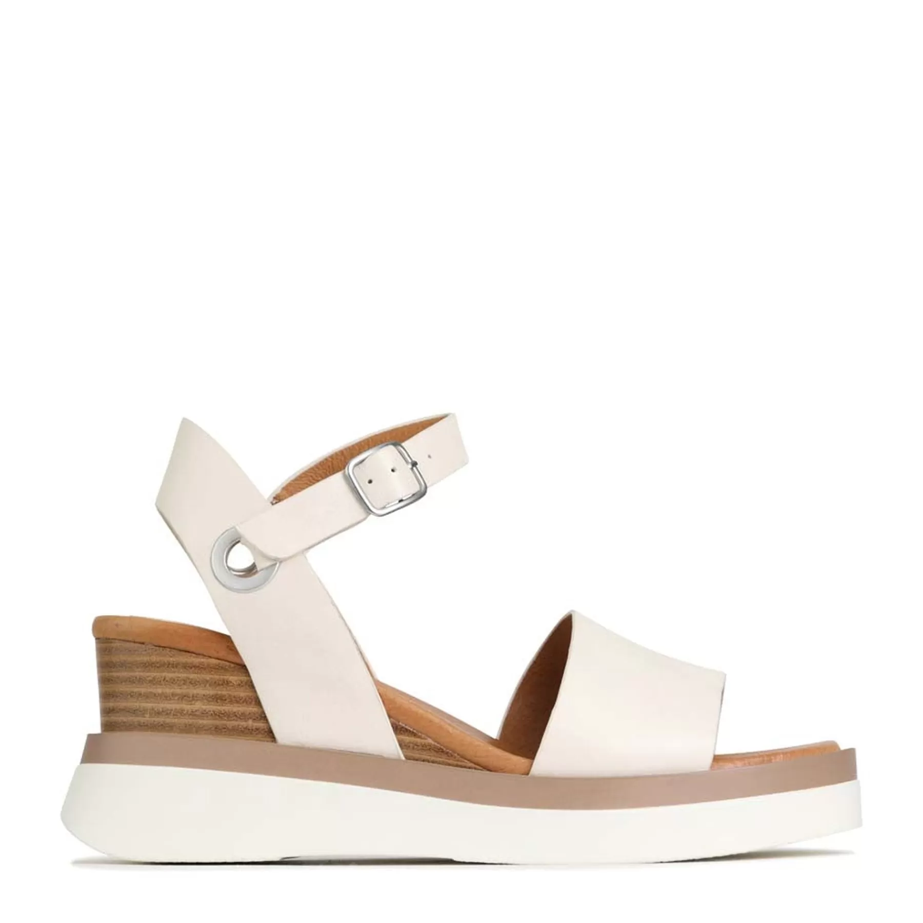 Hot EOS Footwear SASKIA STRAP WEDGE SANDALS LEATHER