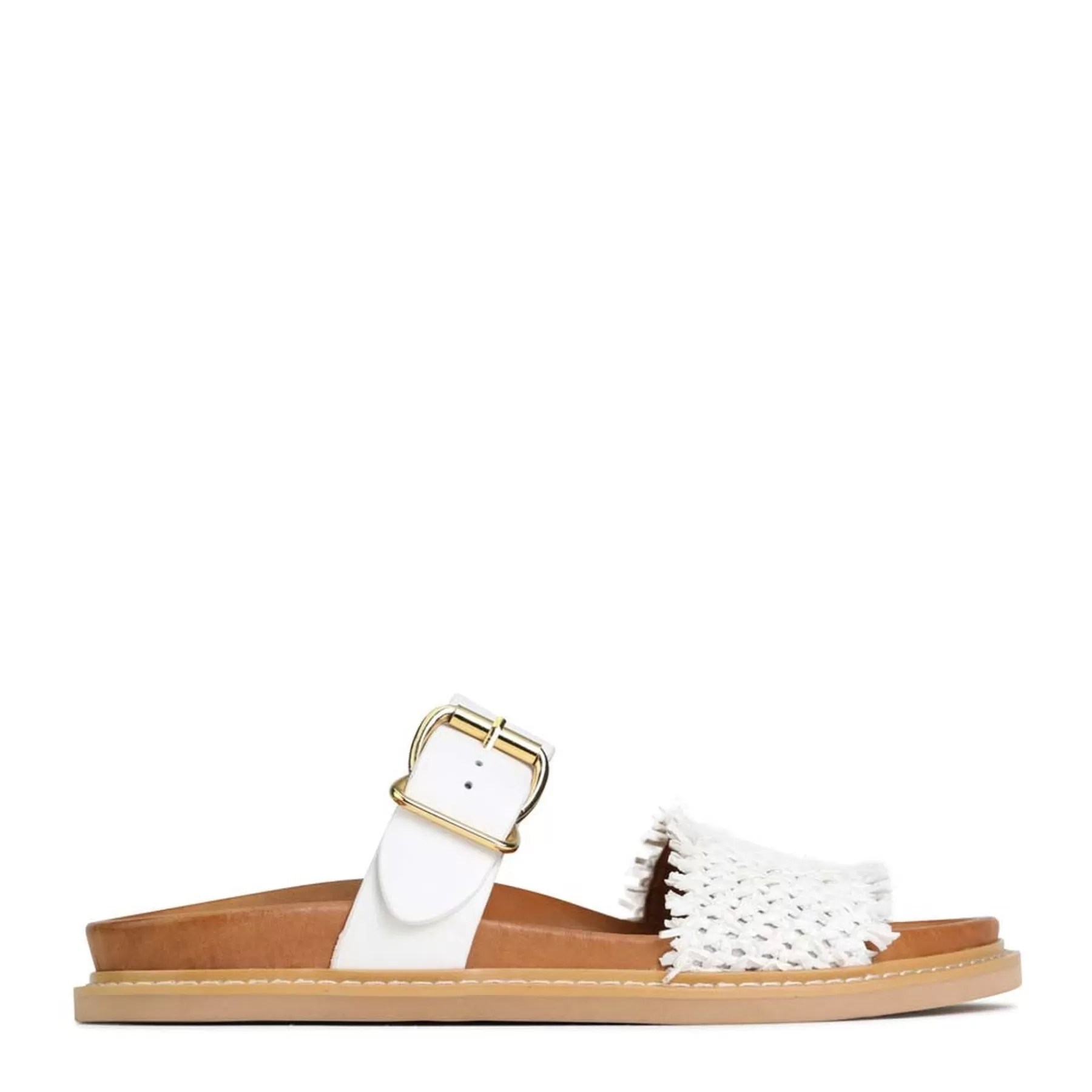 Cheap EOS Footwear WEAVE SLIDE ARCHIVE SANDALS LEATHER