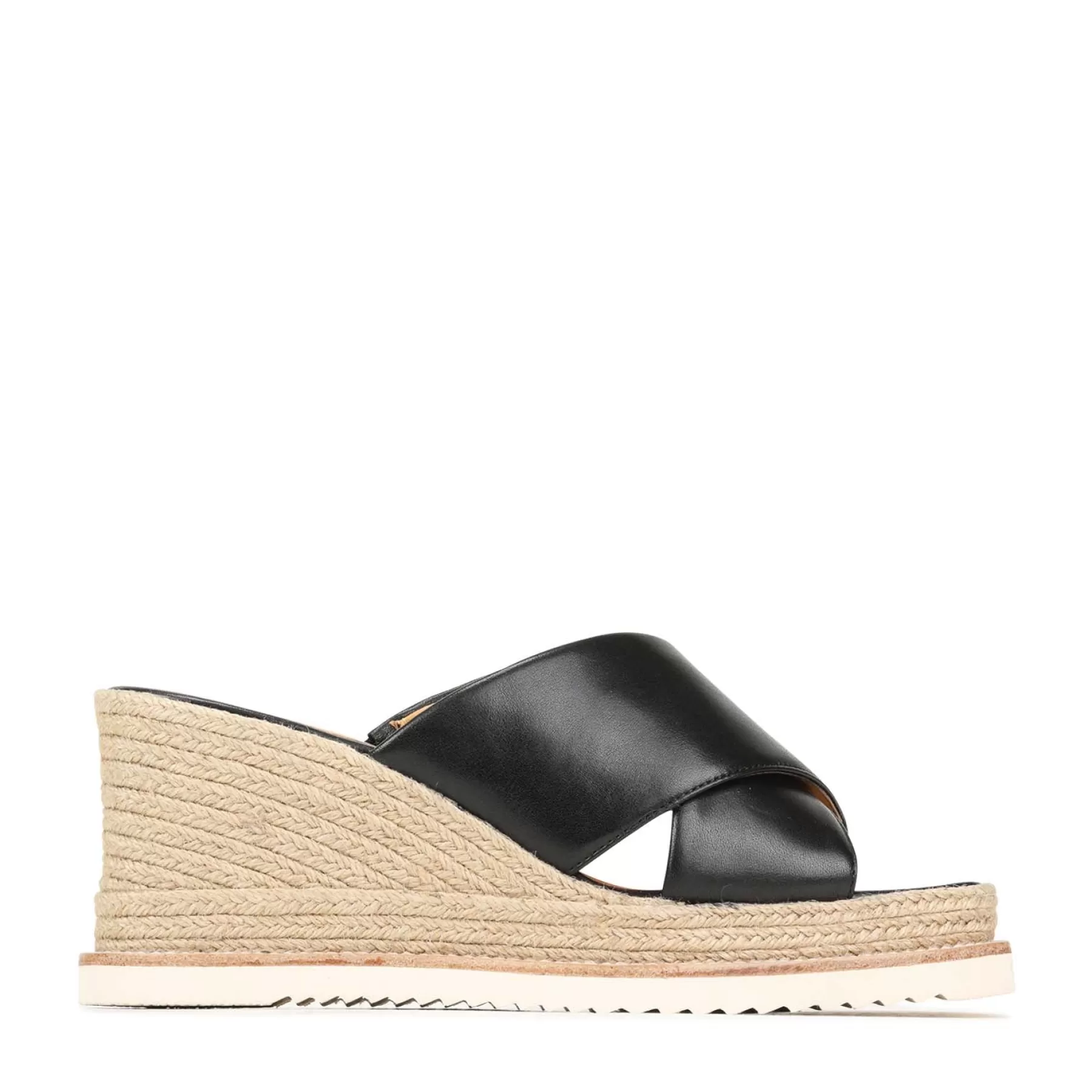 Store EOS Footwear ZELIE LEATHER WEDGE ESPADRILLE SANDALS